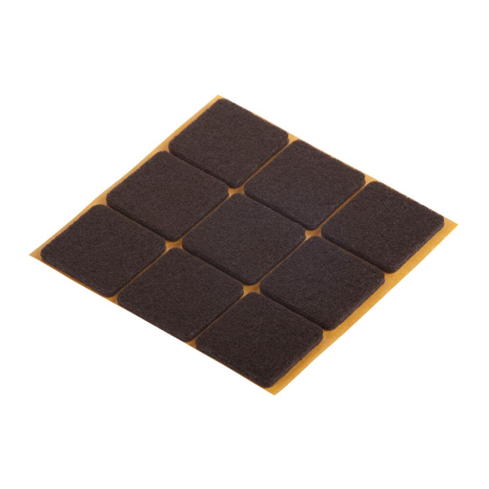 Mööblivilt Fix-o-moll 25 x 25 mm pruun 9 tk