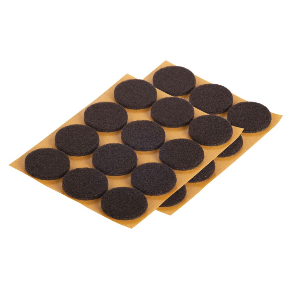 Mööblivilt Fix-o-moll 28 mm pruun 24 tk