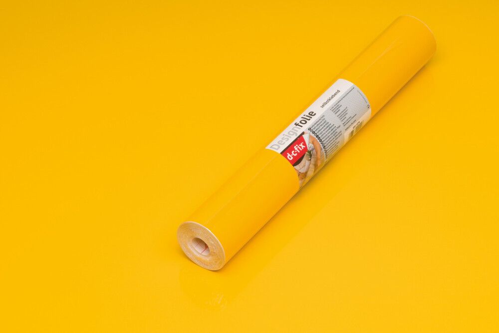 Kleepkile Läikiv Kollane 45 x 200 cm