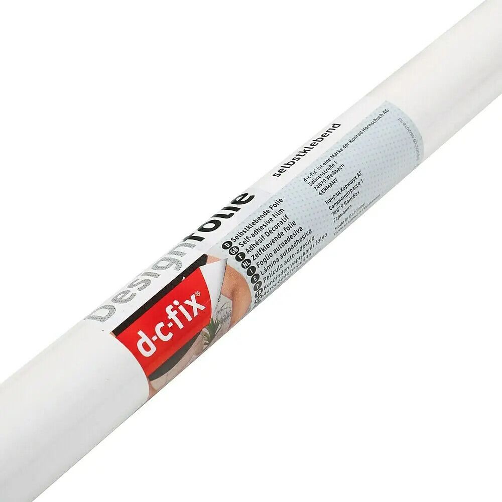 Kleepkile D-C-Fix Valge läikiv 90 x 210 cm