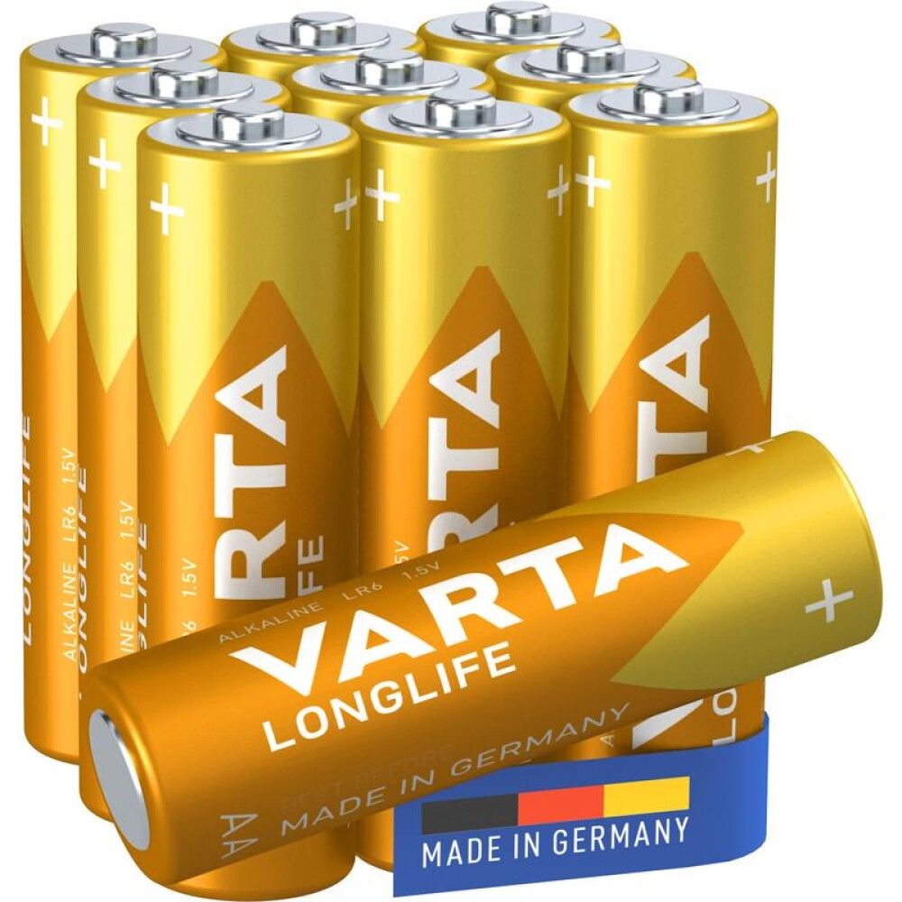 Patareid Varta Longlife AA 10 tk