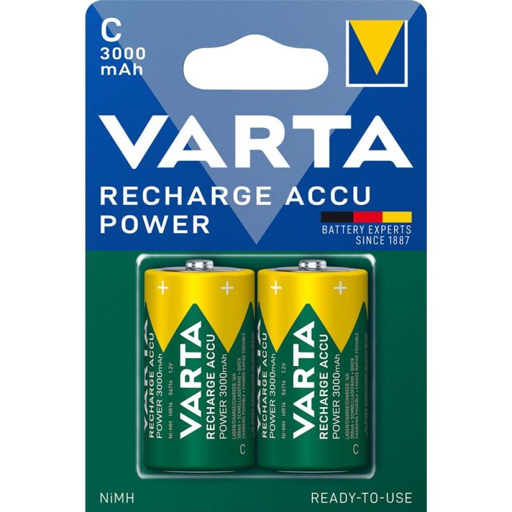Akupatareid Varta Longlife ACCU Power C 3000 mAh 2 tk