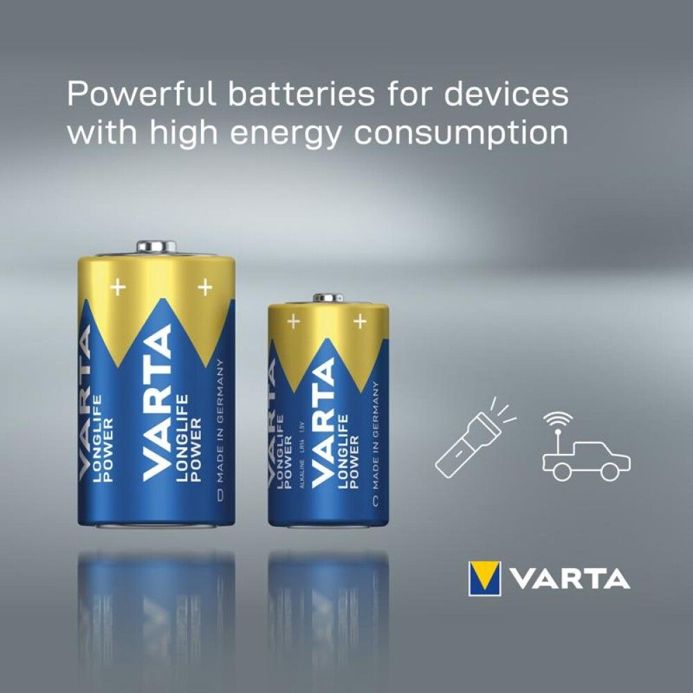 Patarei Varta Longlife Power C 2 tk/pakis