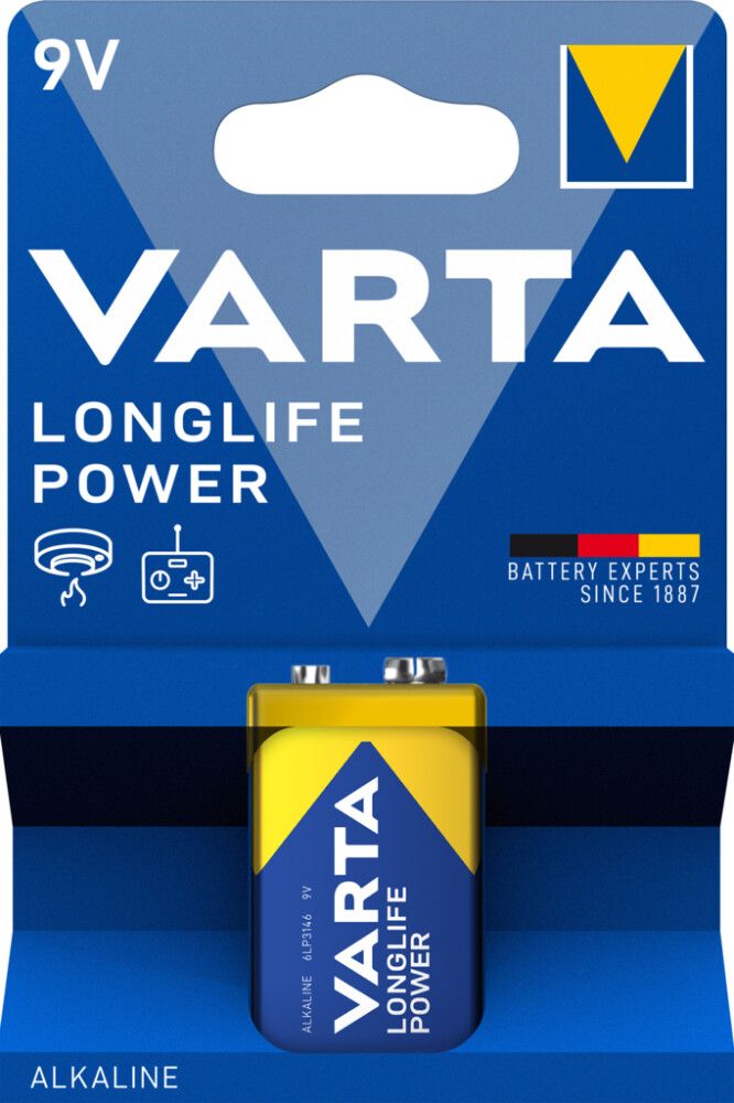 Patarei Varta High Energy 9 V 6LR61