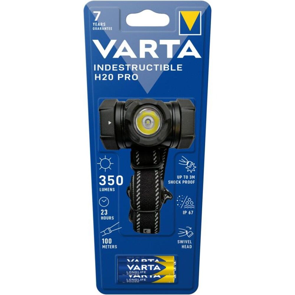 Pealamp Varta Indestructible H20 Pro