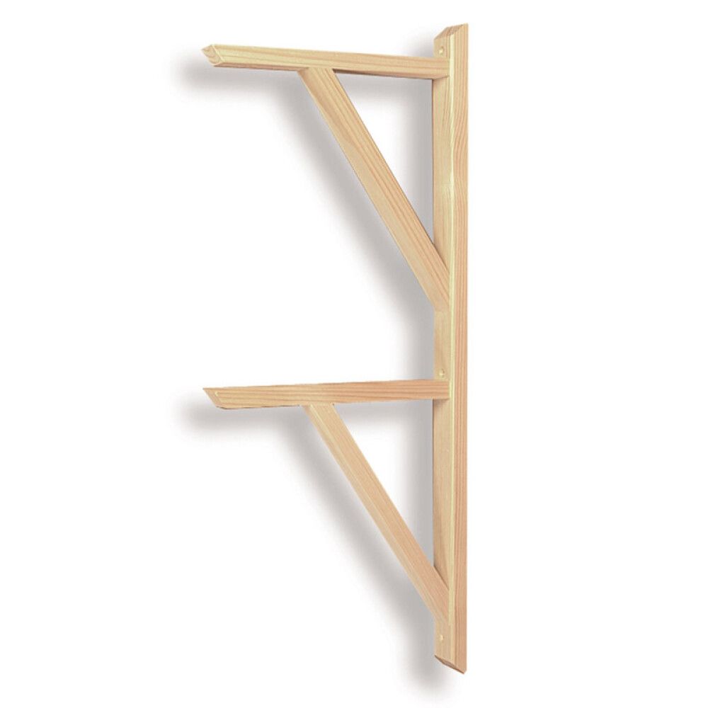 Riiulikandur Carl mänd kaksiktoega 250 x 40 x 760 mm