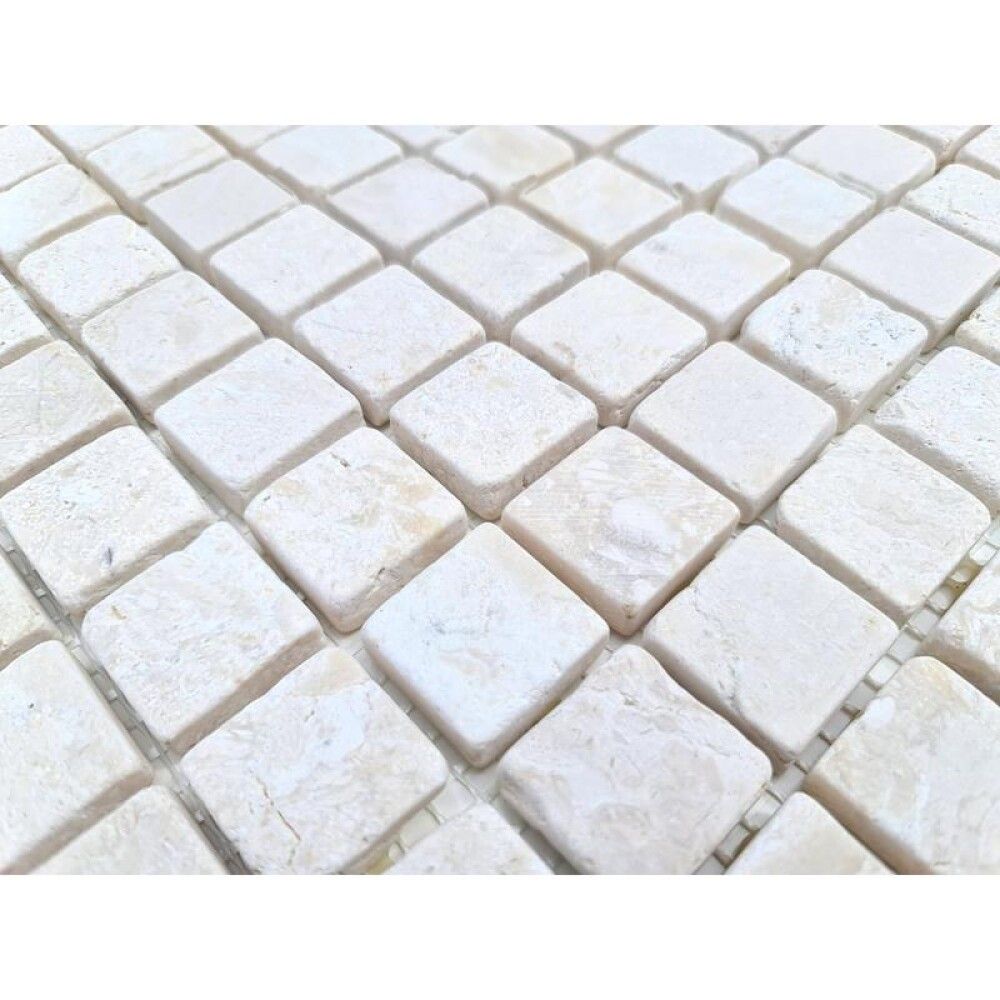 Looduskivimosaiik Quadrat Ibiza XNT42023 valge 30,5 x 30,5 cm