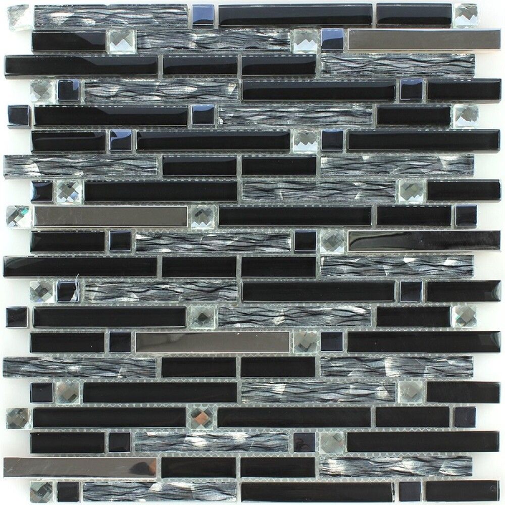 Klaasmosaiik HuH Mosaik Diamond Mix XCM GV878 33,8 x 29,8 cm