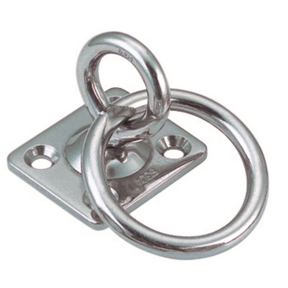 Kinnitusaas Marinetech pöörlev rõngaga rst 30 x 35 mm