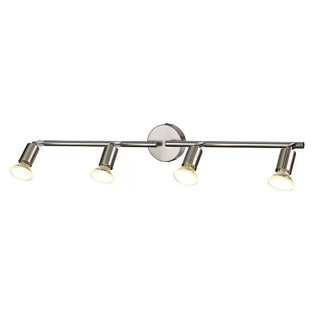 LED-kohtvalgusti Tween Light Bari 4-osaline, matt nikkel