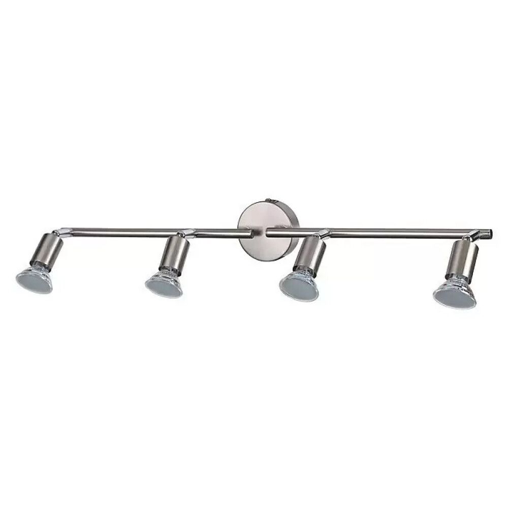 LED-kohtvalgusti Tween Light Bari 4-osaline, matt nikkel