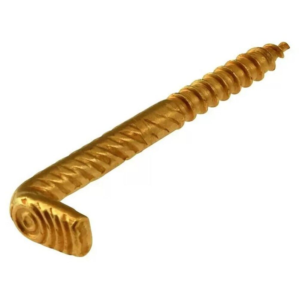 Konks Stabilit rustikaalne/messing 30 x 4 mm