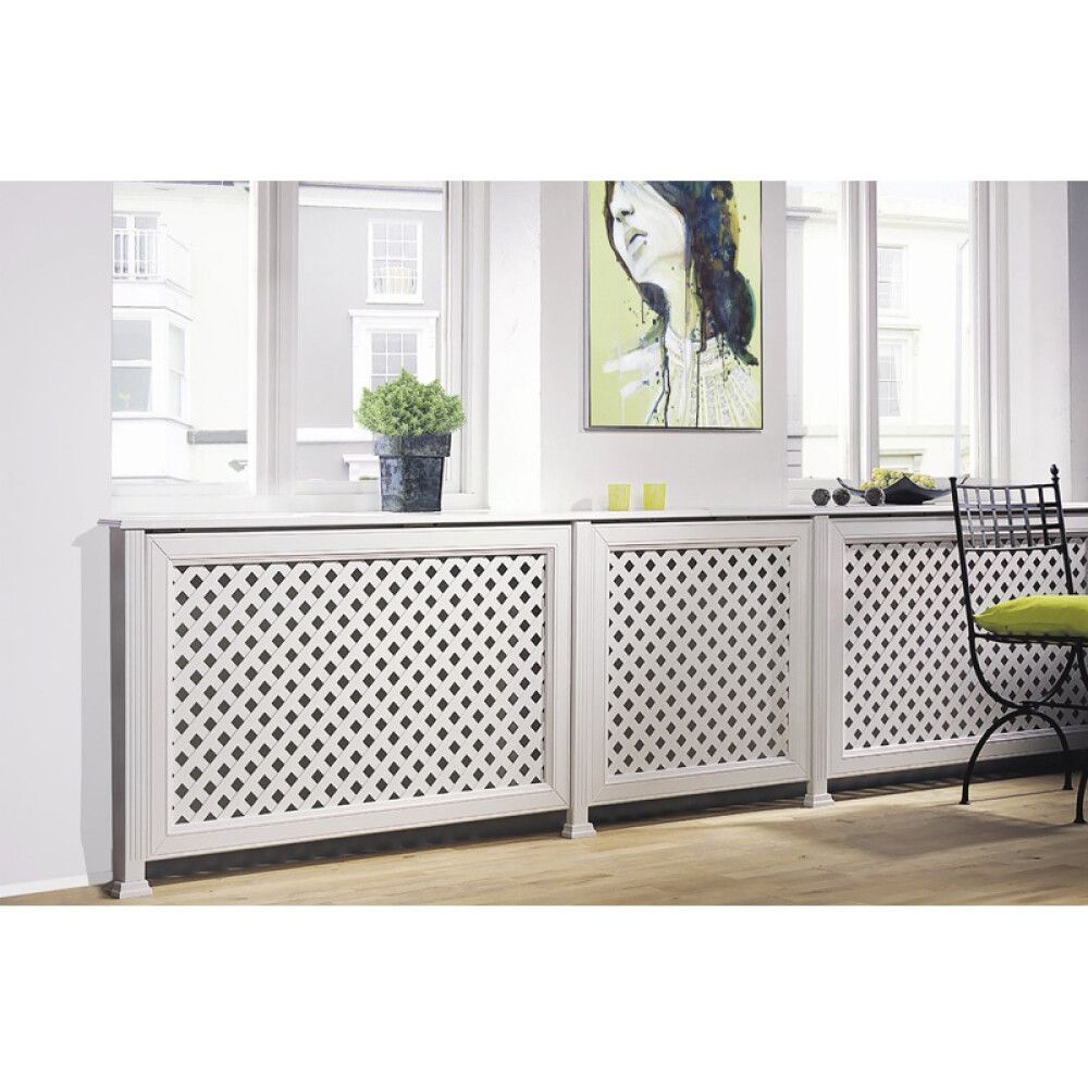 Radiaatorikate Lundbergs Klara 700 x 760 mm valge