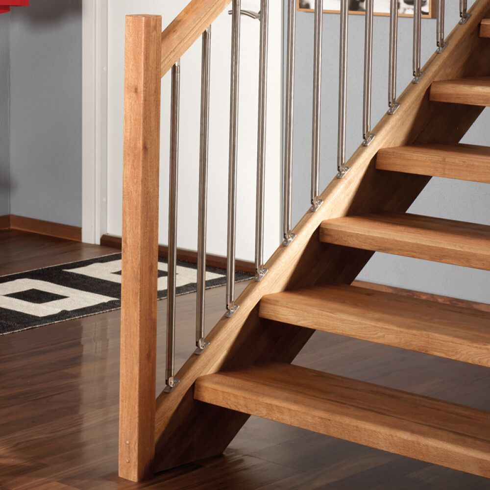 Trepipiirde otsapost New York tamm 66 x 66 x 1200 mm