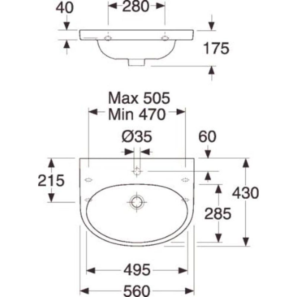 Valamu Gustavsberg Nautic 5556