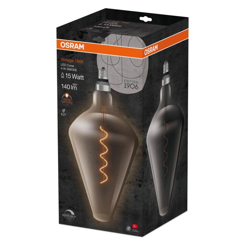 LED-lamp Osram Vintage 1906 AW 15 DIM 4 W/1800 K E27