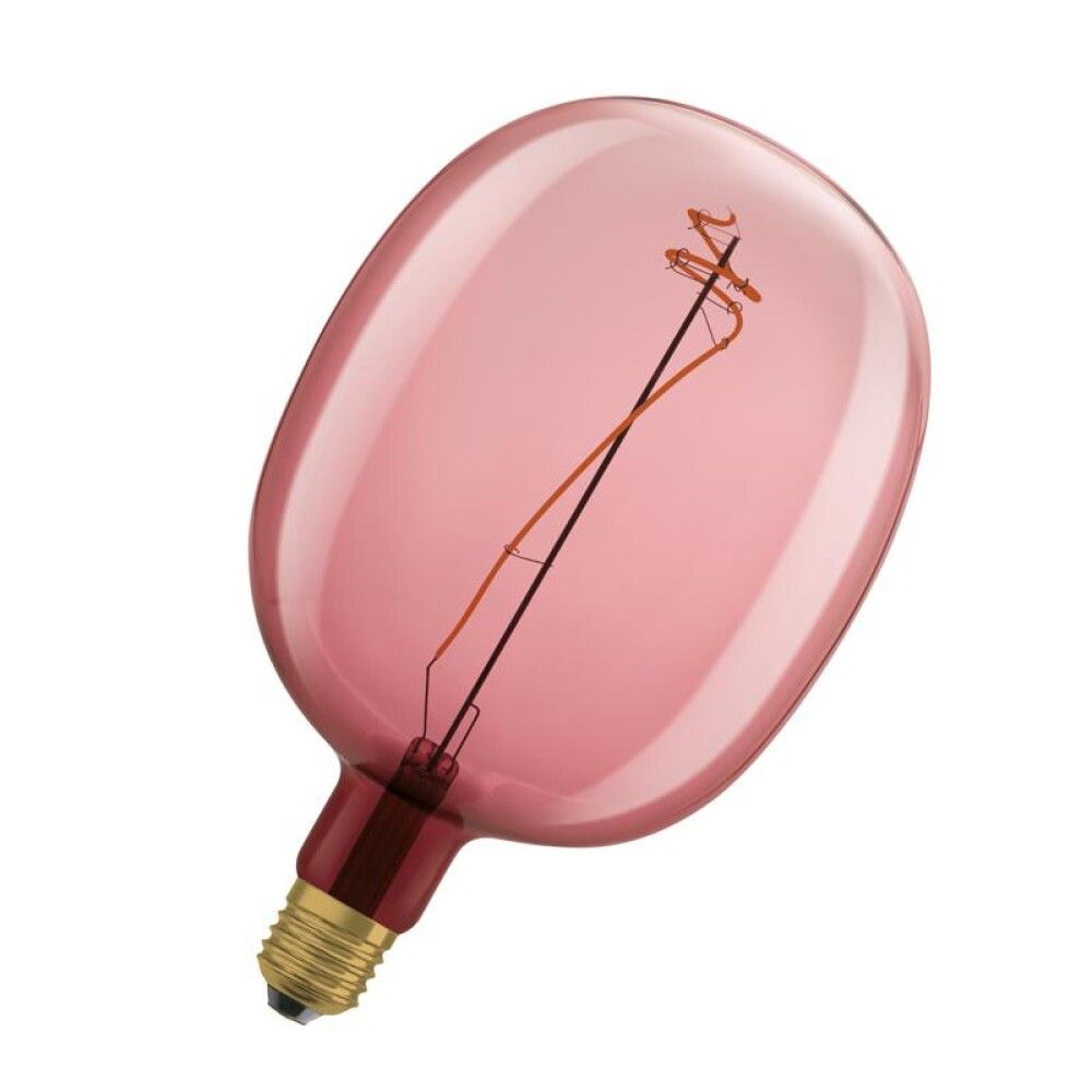 LED-lamp Osram Vintage 1906 Ballon DIM 4,5 W E27 roosa