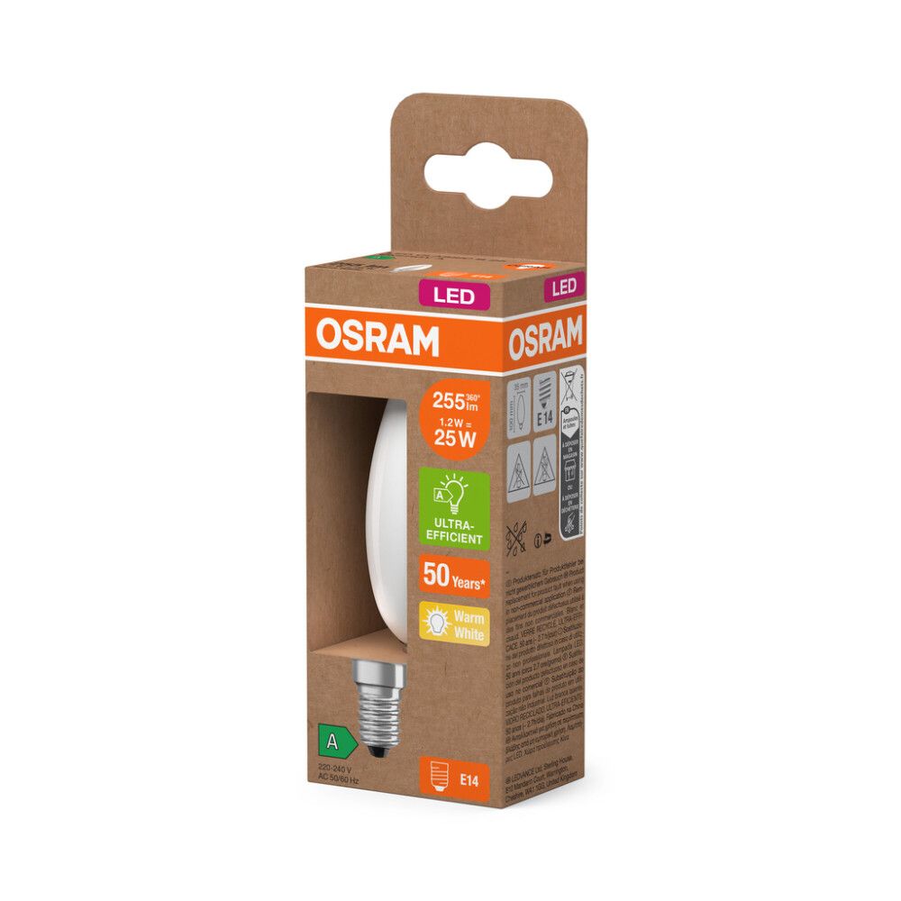LED-lamp  Osram Classic B 25 Filament E14 255 lm 2700 K, matt