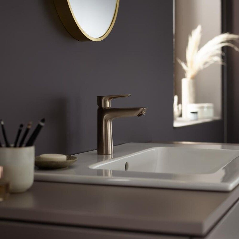 Valamusegisti Hansgrohe Talis E 110, harjatud pronks