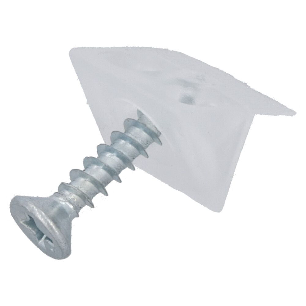 Mööblinurk 15 x 10 mm valge