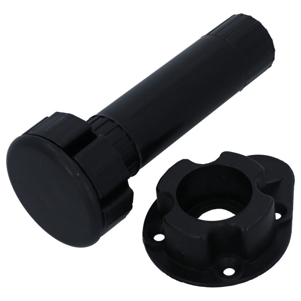 Reguleeritav mööblijalg 120 mm must