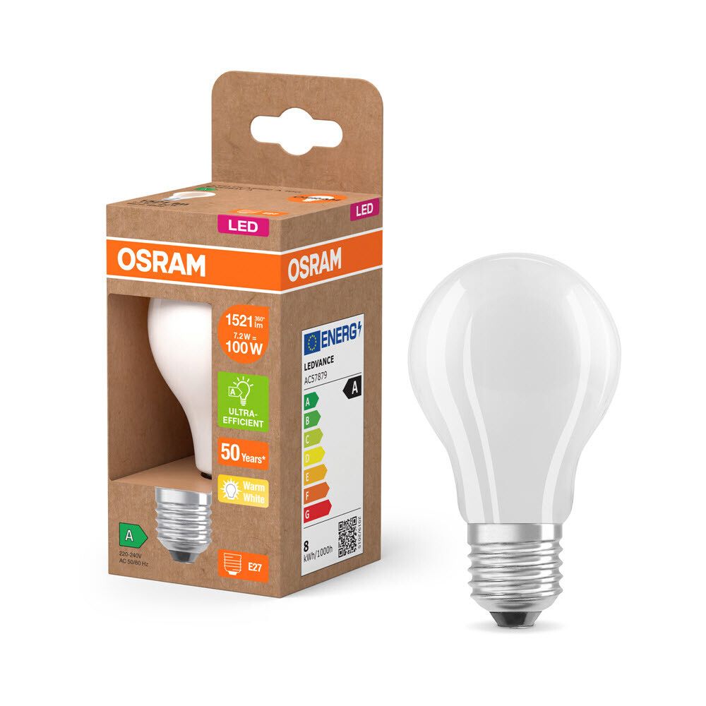 LED-lamp Osram Classic A 100 Filament E27 1521 lm 2700 K, matt