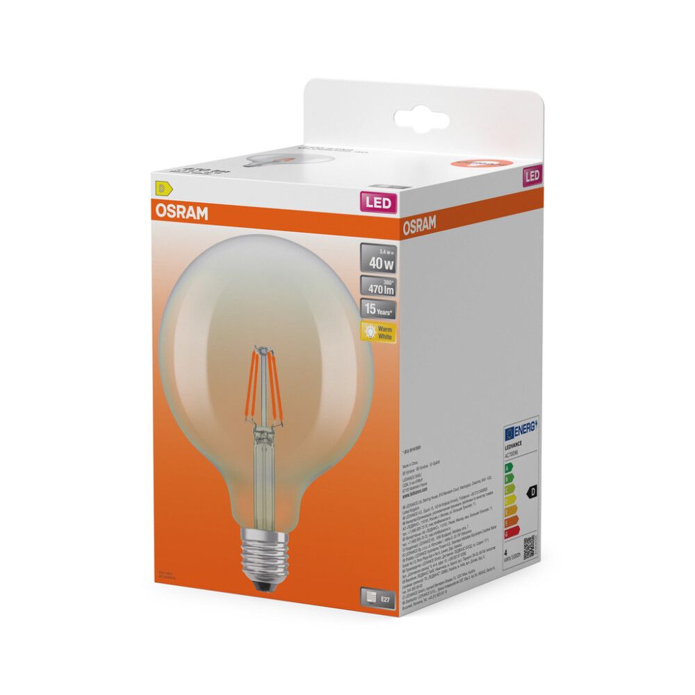 LED-lamp Osram STAR Globe125 40 3,4 W, 2700 K, E27