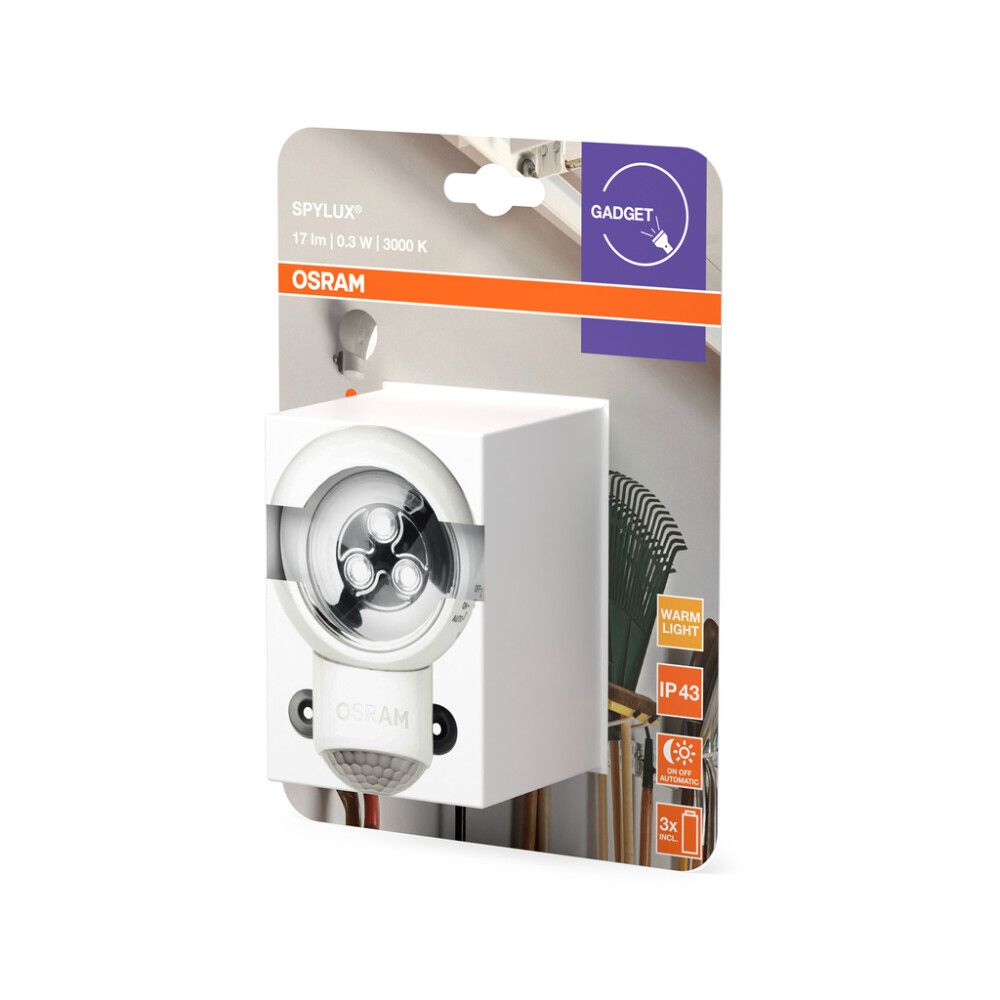 Valgusti  SpyLux anduriga