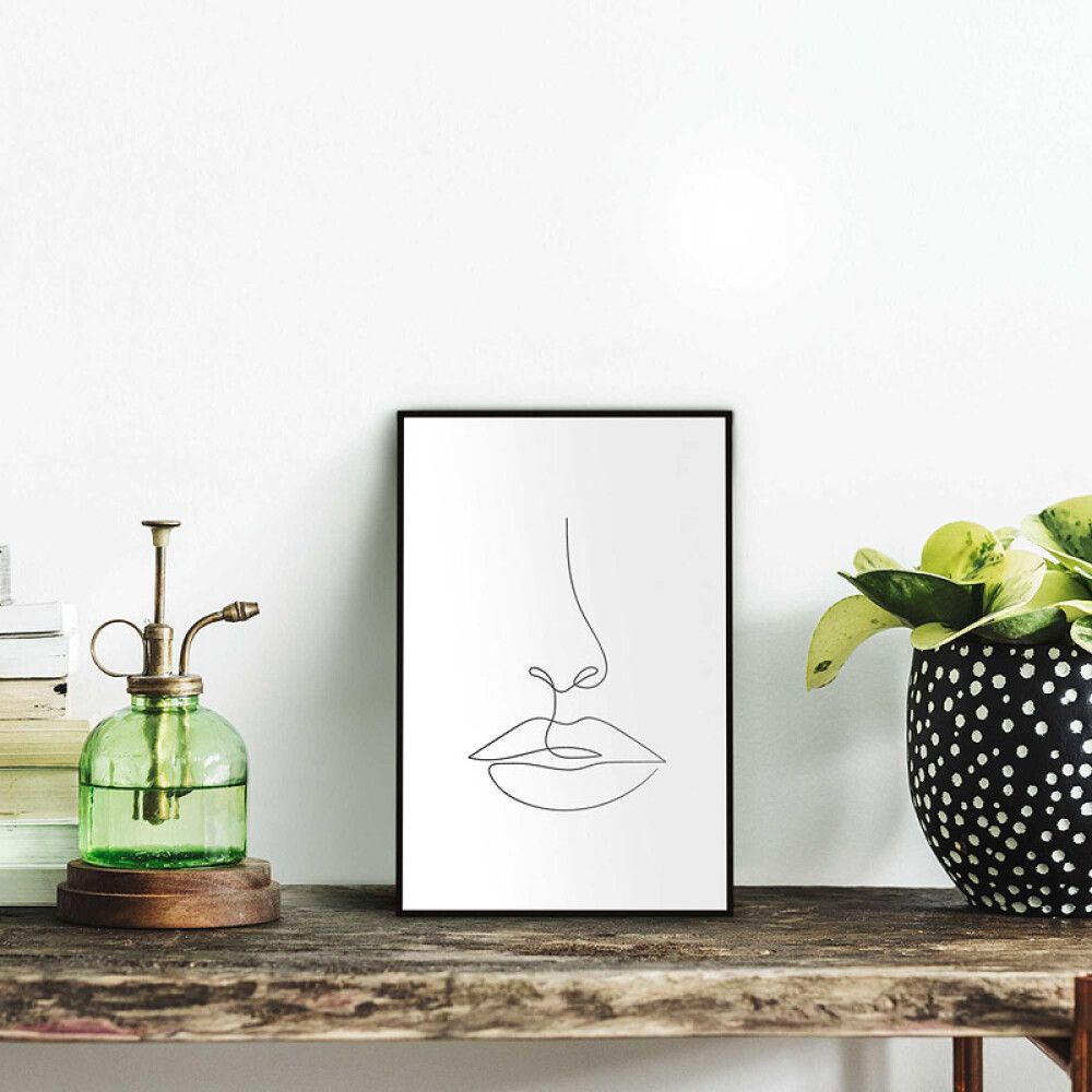 Sisustuspilt Reinders Lips in Lines 20 x 30 cm