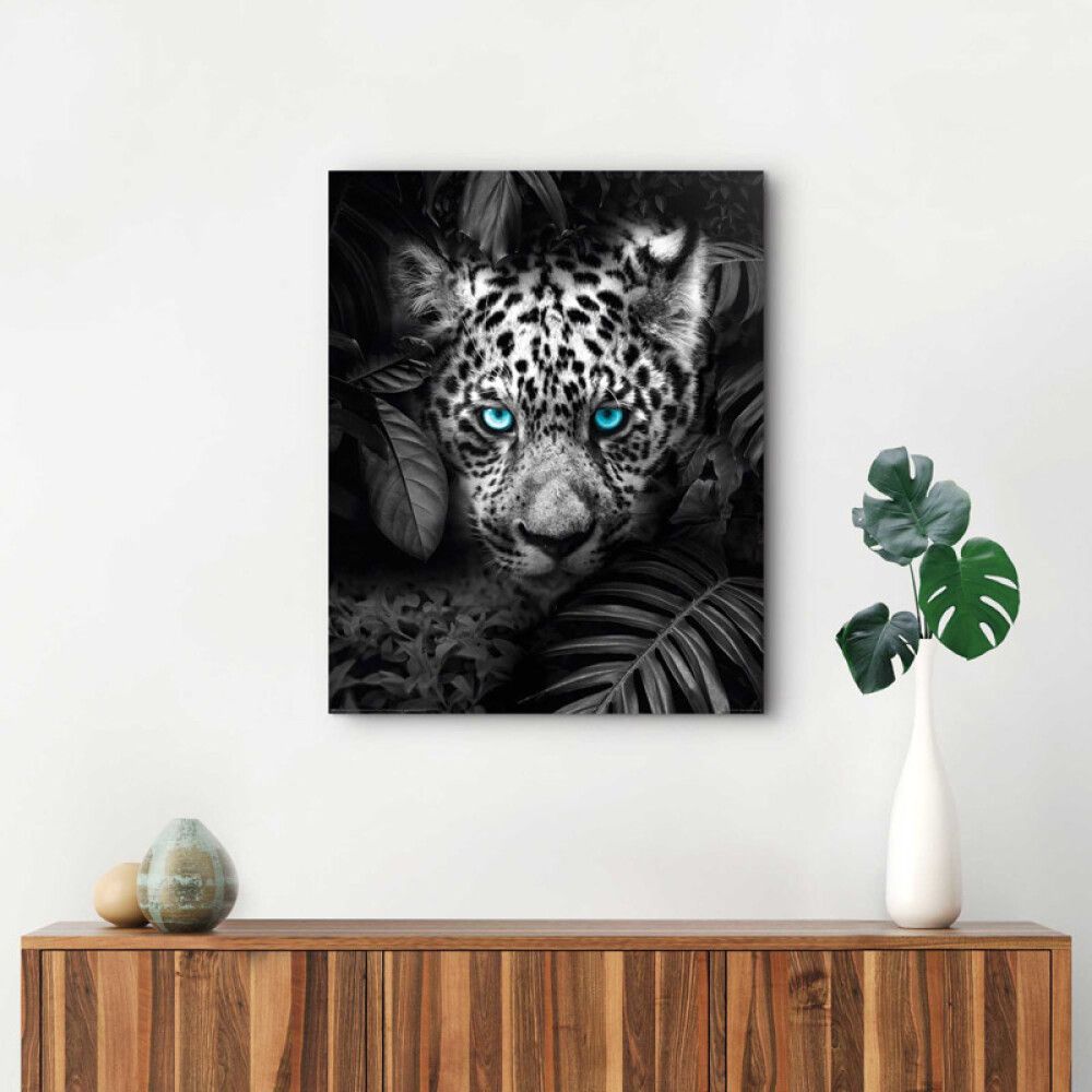 Sisustuspilt 84942 Blue Eyed Leopard 40 x 50 x 2 cm