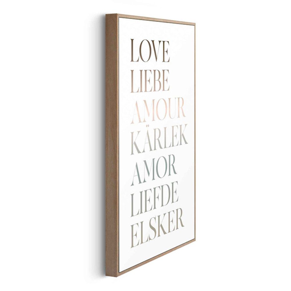 Sisustuspilt Reinders Slimframe Love 20 x 30 cm