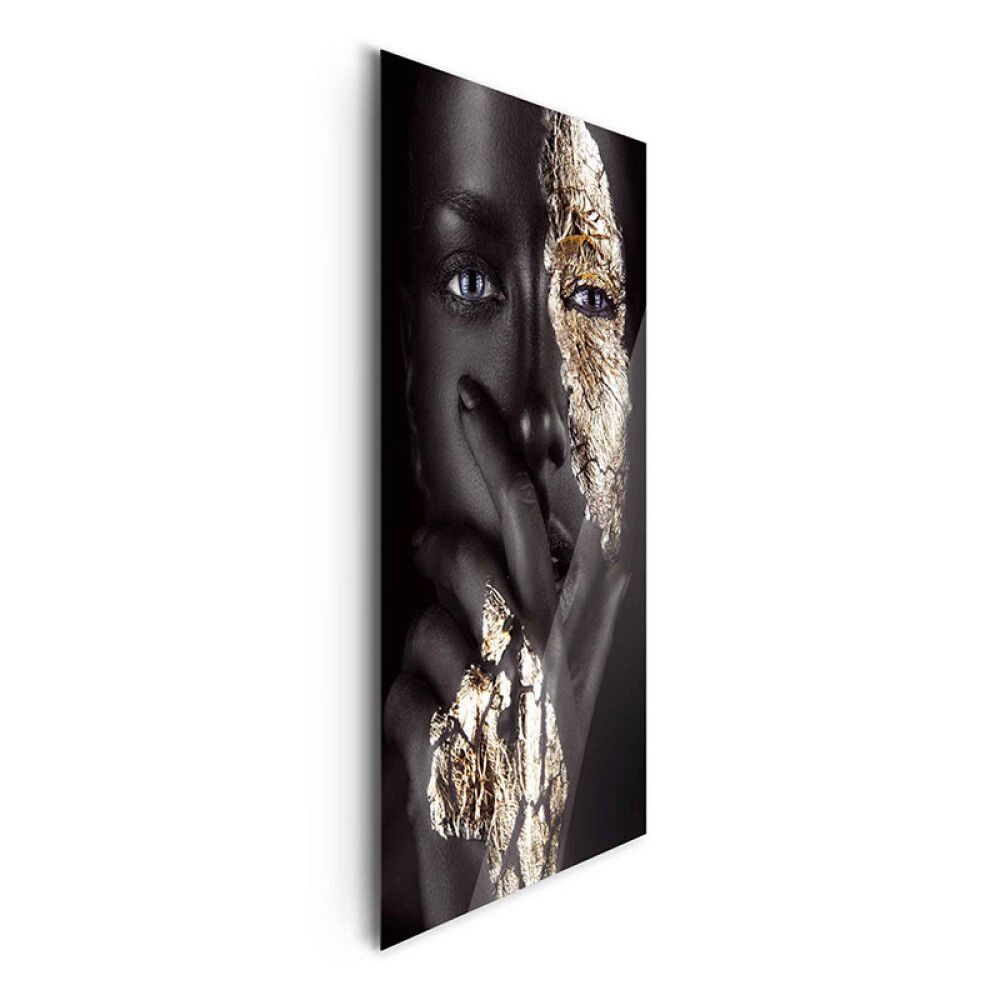 Sisustuspilt Reinders Black Gold Face 78 x 116 cm
