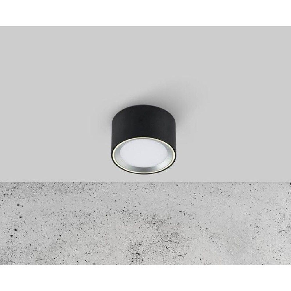LED-kohtvalgusti Nordlux Fallon 6 cm must
