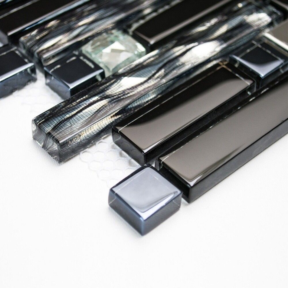 Klaasmosaiik HuH Mosaik Diamond Mix XCM GV878 33,8 x 29,8 cm