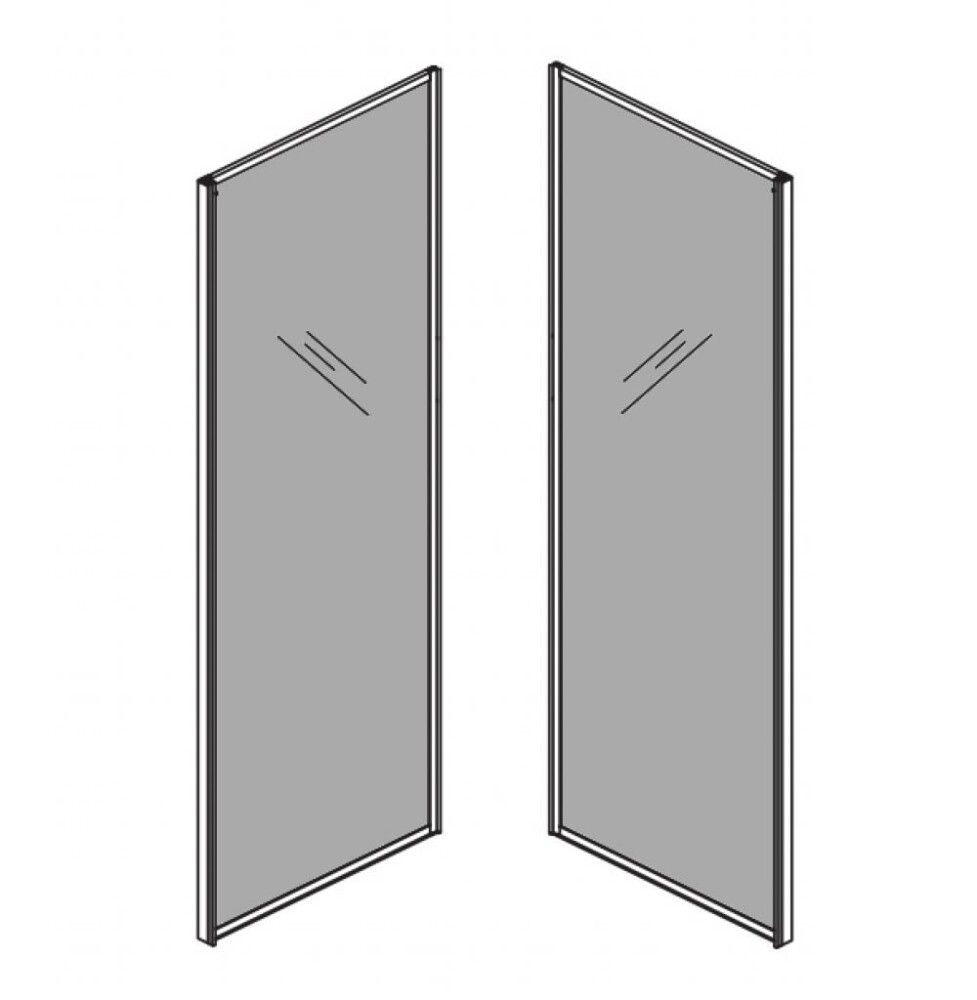 Tagaklaaside komplekt Camargue Skärgård 90 cm