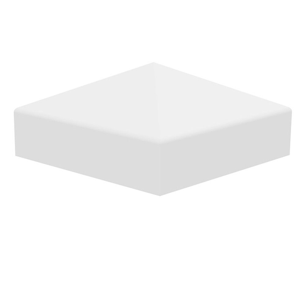 Otsaposti müts Lundbergs Helsinki valge, 51 x 106 x 106 mm