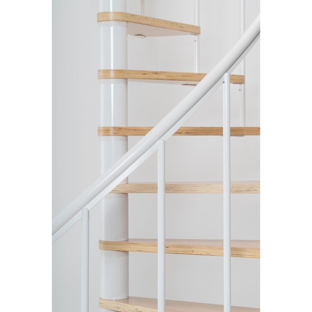 Keerdtrepp Dolle Calgary Valge 140 cm