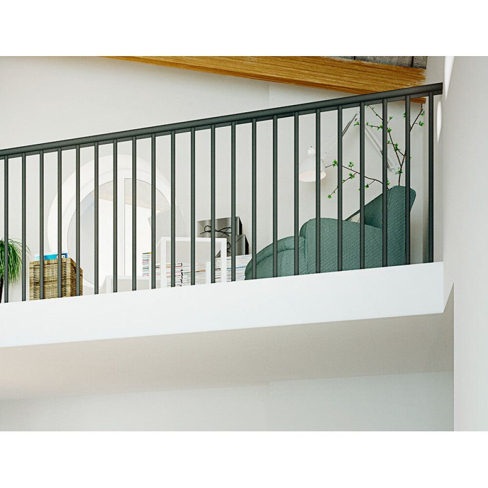 Piirde komplekt Dolle Atlanta ja Dallas treppidele Antratsiit