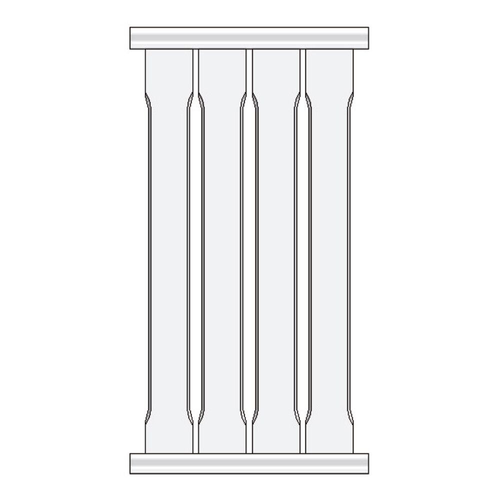 Piirdelipp sirge servaga, 19 x 100 x 900 mm