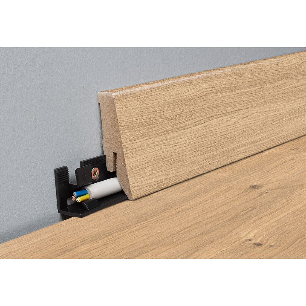 Põrandaliist Logoclic Eiche Rheas 18 x 58 x 2600 mm