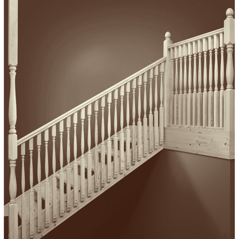 Trepipiirde otsaposti pikendus Oslo 86 x 86 x 1200 mm