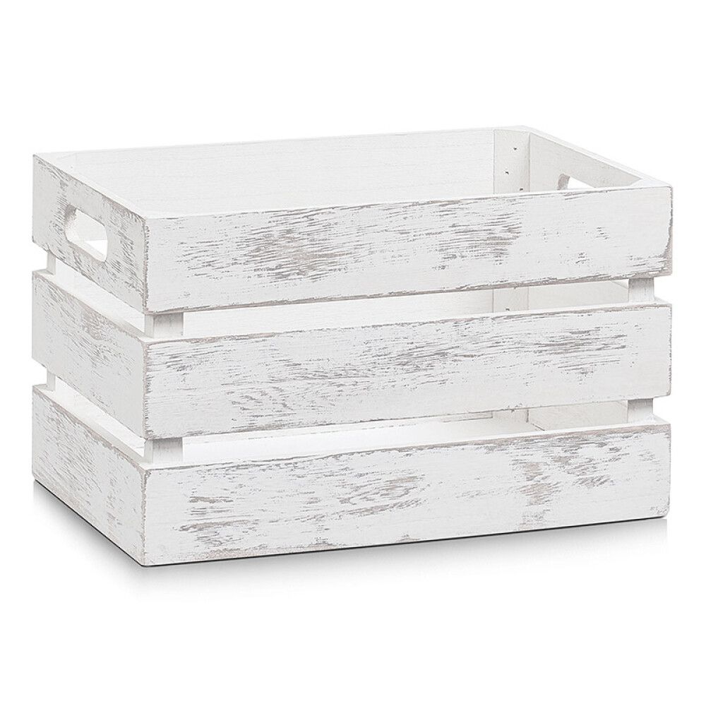 Puitkast Vintage, valge