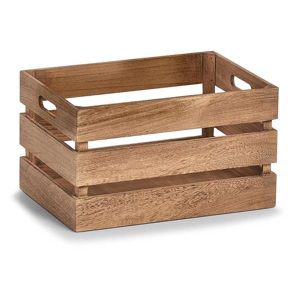 Puitkast Zeller Vintage pruun 35 x 25 x 20,5 cm