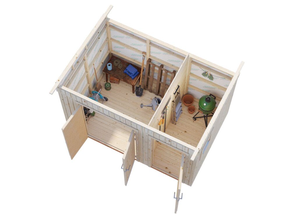 Ttööriistakuur Palmako Kalle  6,6 m²