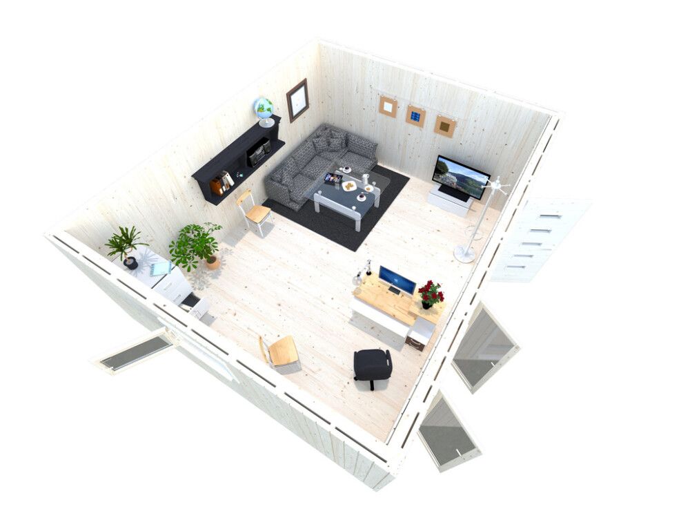 Aiamaja Palmako Charlotte 21,5 m²