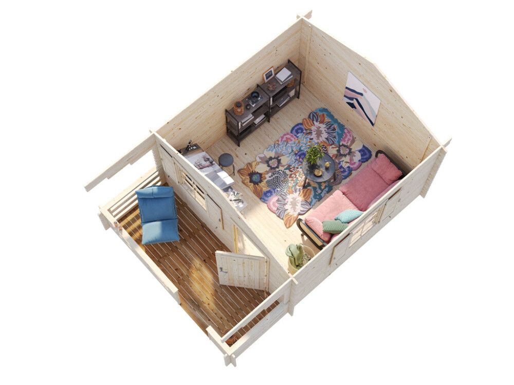 Aiamaja Palmako Emma  10,4 + 4,2 m²