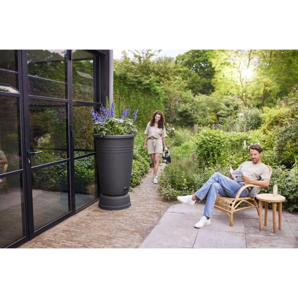 Vihmaveetünn Elho Green Basic alusega 200 l