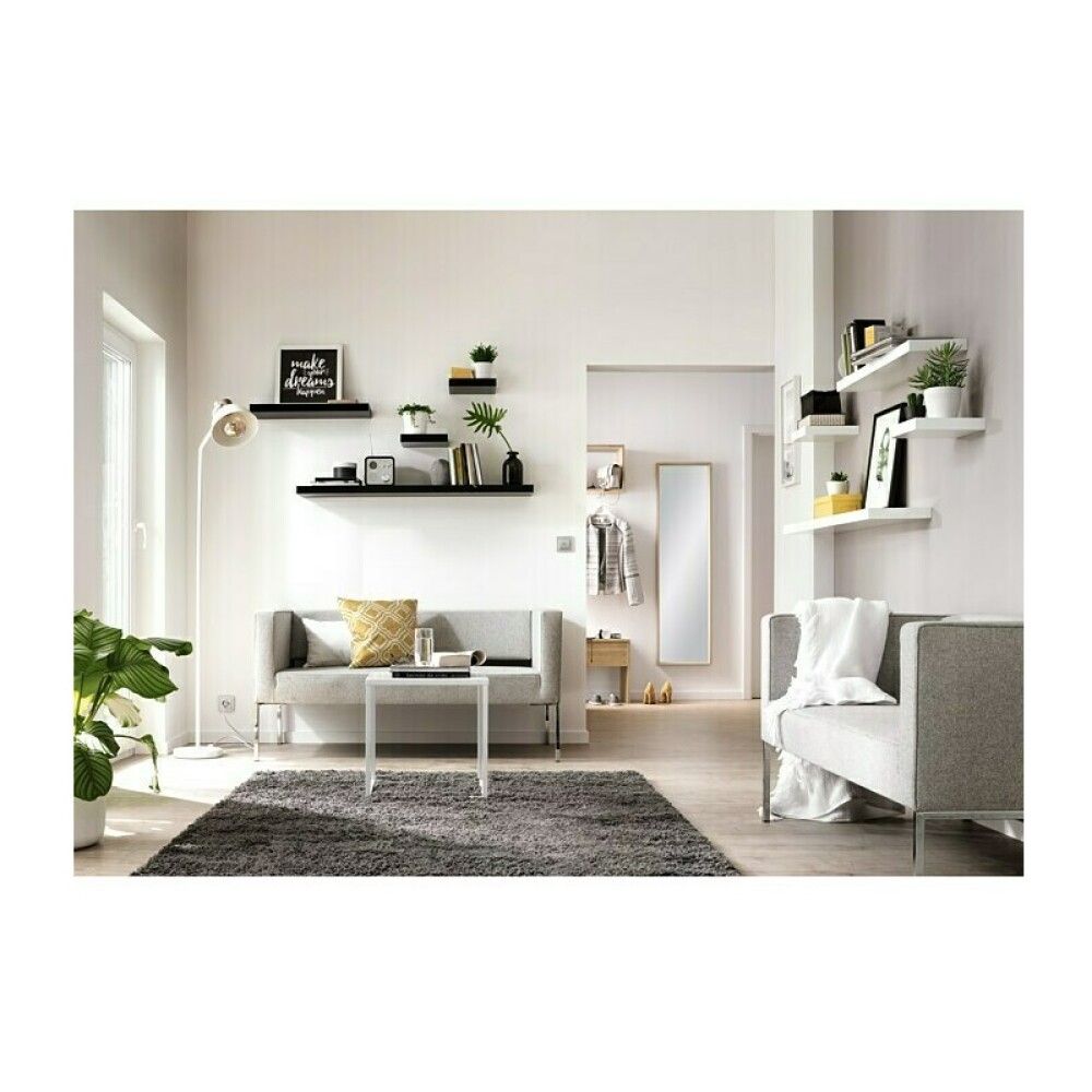 Seinariiul Regalux XL4 valge 60 x 24 x 3,8 cm