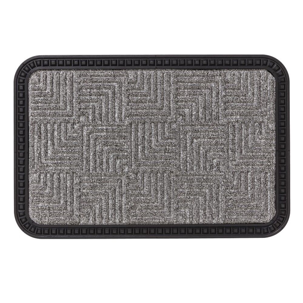 Uksematt Astra Border Star 40 x 60 cm, hõbedane