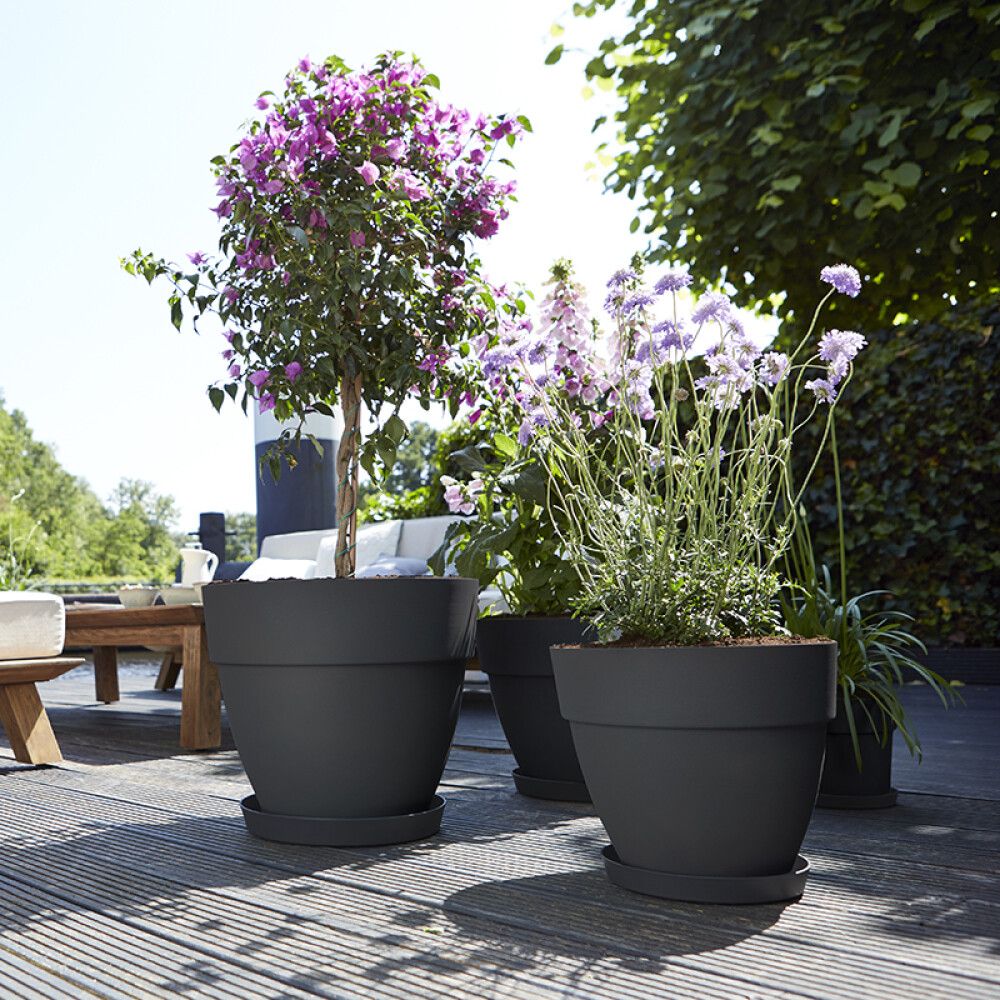 Õuepott Vibia Campan Ø 35 cm, tumehall